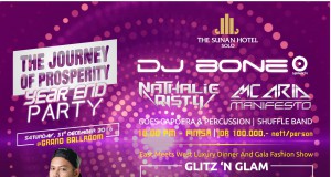 new year party the sunan hotel solo