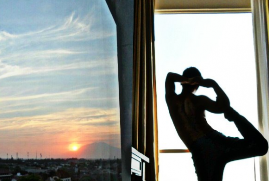 fachmi anhar at sunan hotel solo